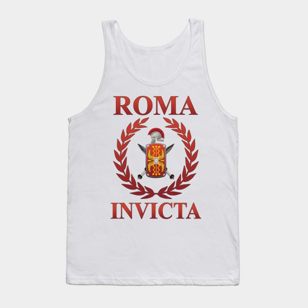 Roma Invicta Roman Empire Legionary Glory Tank Top by AgemaApparel